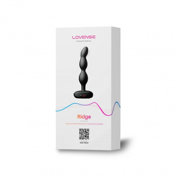 Plug Anal Long Vibrant et Rotatif Ridge