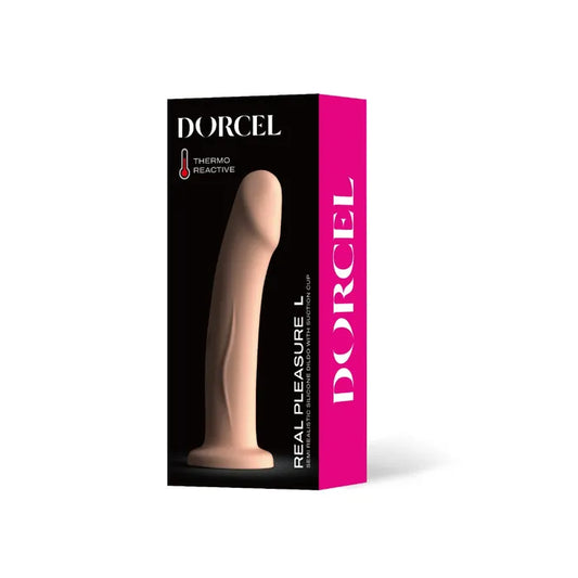 Gode ​​semi réaliste thermo réactif Real Pleasure